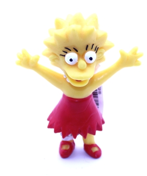 Simpsons Kunststoff-Figur "Lisa Simpson" von Yolanda